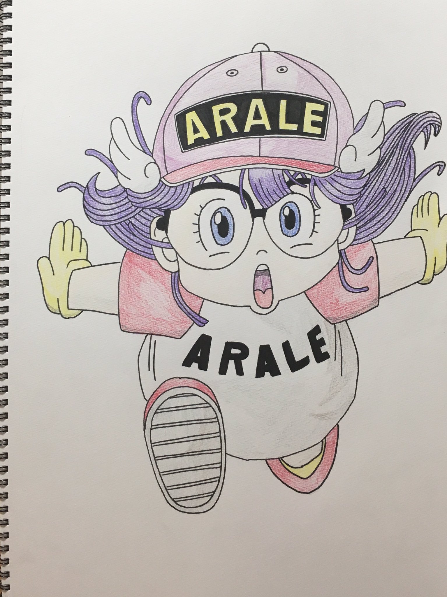 アマ Ar Twitter 自分のアイコン用にアラレちゃん描きました ドラゴンボール 絵 則巻アラレ Dbクラスタさんと繋がりたい T Co Lahbpsdrp3 Twitter