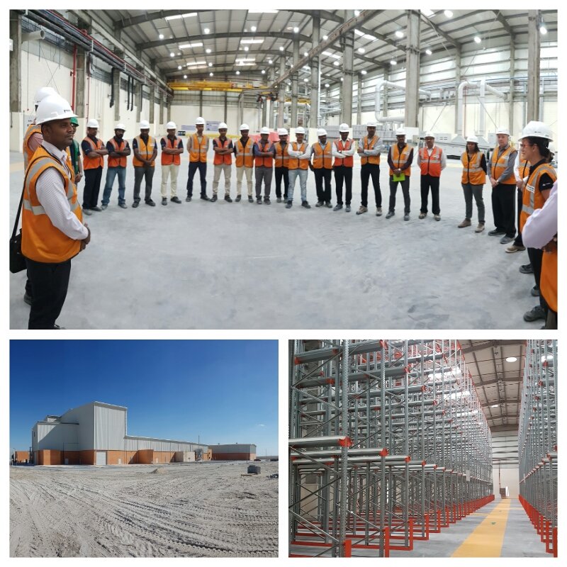 IanWRobb's tweet image. Addressing the production team at the new Kizad Site in UAE getting ready for 2017 launch. With Jena Tan and Neil Hoyland