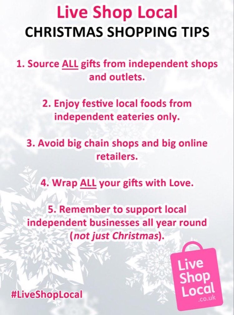 Support the neighbourhood you love having around; by shopping in independent stores you help your neighbourhood stay vibrant and well!