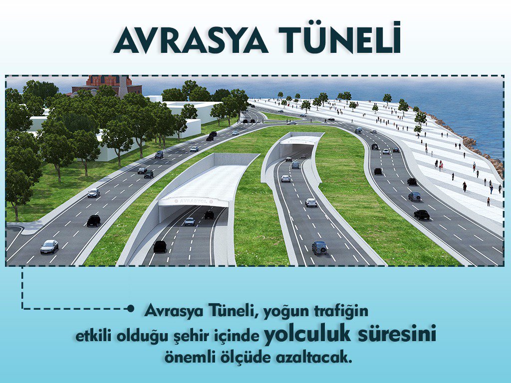 Kazlıçeşme-Göztepe hattını 15 dakikaya indiren #AsrınProjesi Avrasya Tüneli İstanbulumuza ve ülkemize hayırlı olsun. 
Türkiyeye ArmağanOlsun