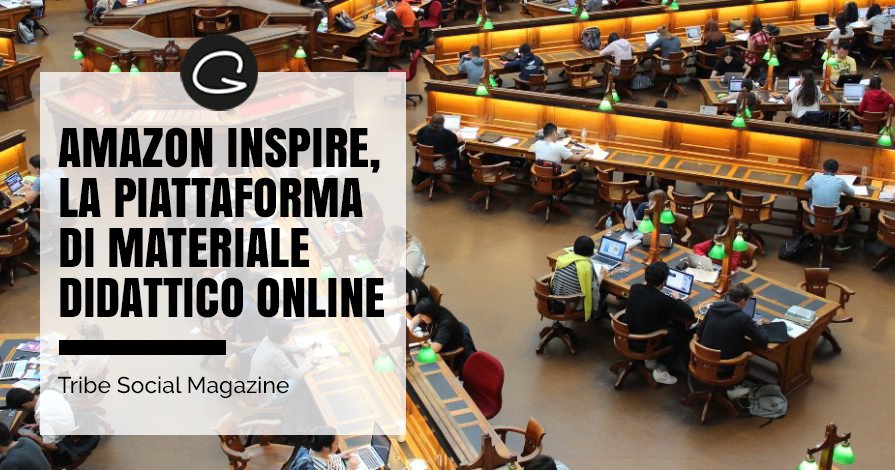 gush_mag's tweet photo. La tecnologia al servizio dell'uomo per facilitare il nostro modo di imparare: @Tribe_Tweet indaga Amazon Inspire https://t.co/cWz0tnYk0N https://t.co/0vLnhrtLvN