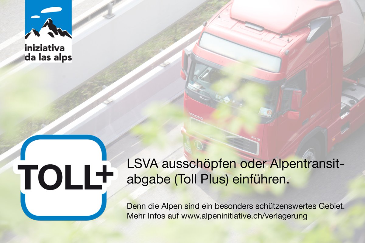 proalps_schweiz's tweet photo. Um Potenzial Gotthardbasistunnel für #güterverkehr zu nutzen braucht es: #LSVA ausschöpfen oder #TollPlus einführen. https://t.co/tSleC5SrAs https://t.co/X00srnR0gS
