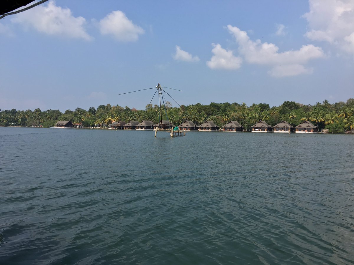BagchiAditya's tweet photo. @clubmahindra Ashtamudi! The view though....👍🏻👍🏻 Clicked from the boat! #Kerala #ClubMahindra https://t.co/cgxwl7ookB