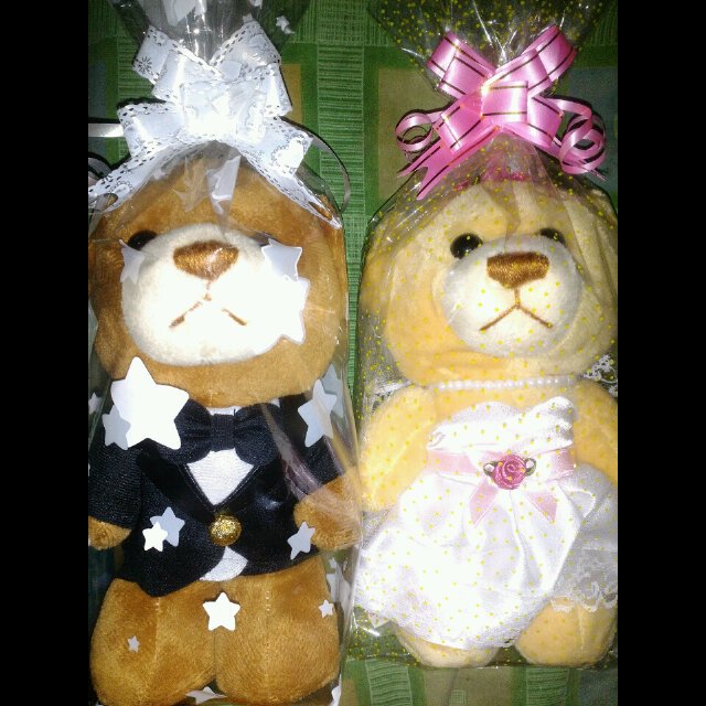 Aku mau kamu simpan 1 boneka ini, dan aku simpan 1.. Bawa kembali bonekanya saat kmu melamar aku nanti