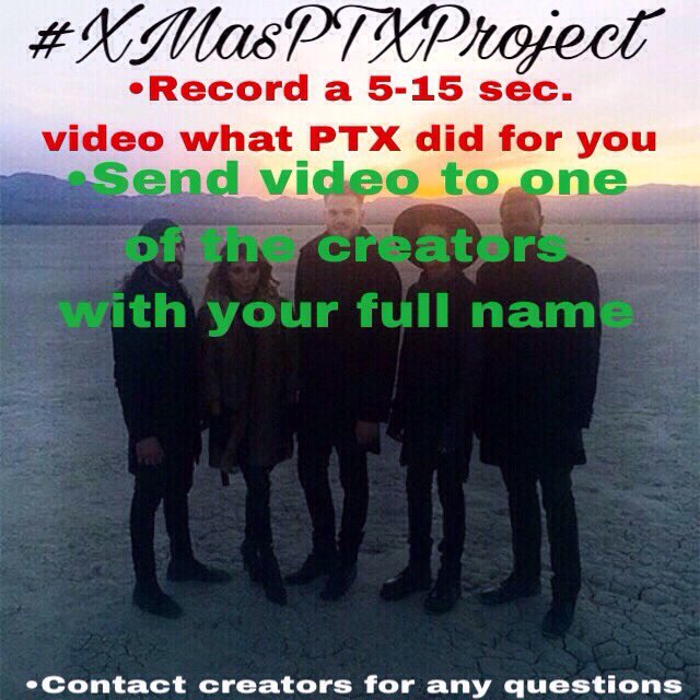 dnpwhimsy's tweet photo. REMEMBER ONLY 4 DAYS LEFT TO SEND IN VIDEOS FOR #XMasPTXProject https://t.co/SSNz9PDTvH