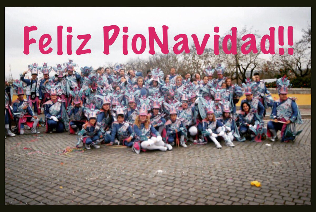 Y antes de que empiecen las fiestas, os deseamos de parte de toda la familia PioPio: FELIZ NAVIDAD!! 🌲🌲🌲🌲🌲