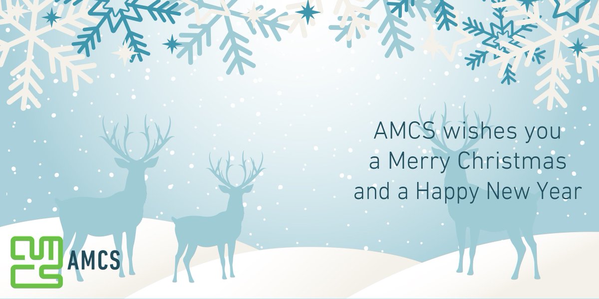 Happy Holidays from all of us at AMCS!