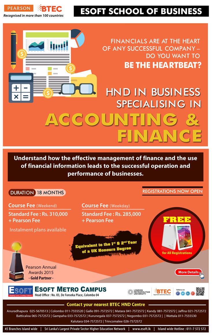 Esoft Metro Campus A Recognised Qualification In Business Finance Can Open The Doors To A Career Across A Huge Range Of Industries Register Today T Co K8zazcxio3 Twitter