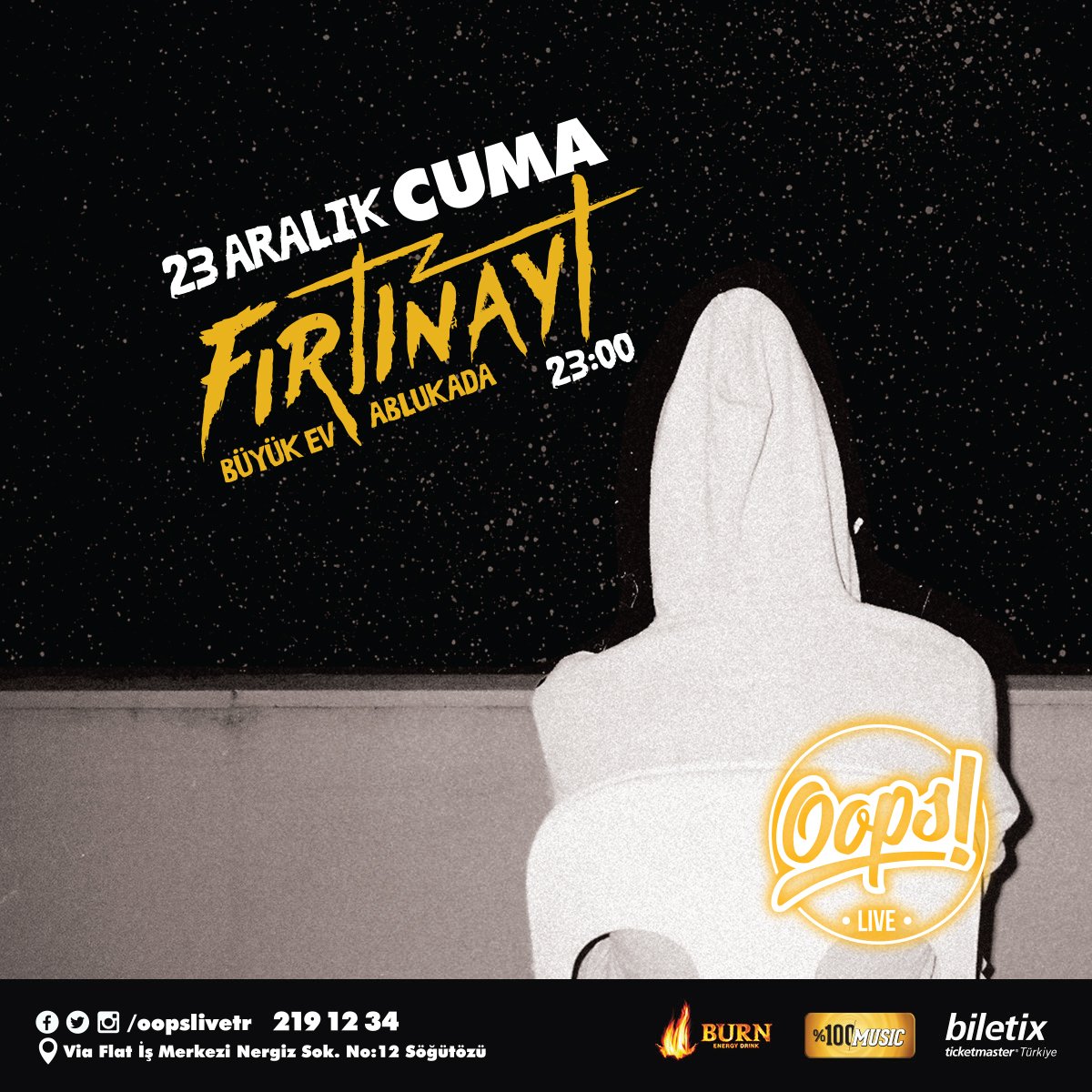 Fırtınayt: Bol enerji bol hareket içeren capcanlı <a href="/buyukevablukada/">Büyük Ev Ablukada</a> performansı Oops'ta! goo.gl/9sF0uv #Oops #OopsLive #fırtınayt