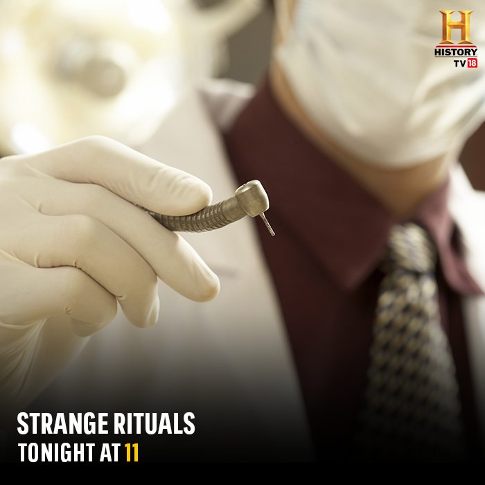 HISTORYTV18's tweet photo. Tonight at 11, tune-in to see how humans are able to do extraordinary things by simply changing their state of mind. #StrangeRituals https://t.co/a4JRT0oDLA