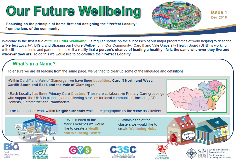 PMO_CVUHB's tweet photo. Have you seen the 1st issue of #ourfuturewellbeing? Check it out for info on how we are creating a #perfectlocality https://t.co/AKjca39nbv https://t.co/M0WhG1WIIc
