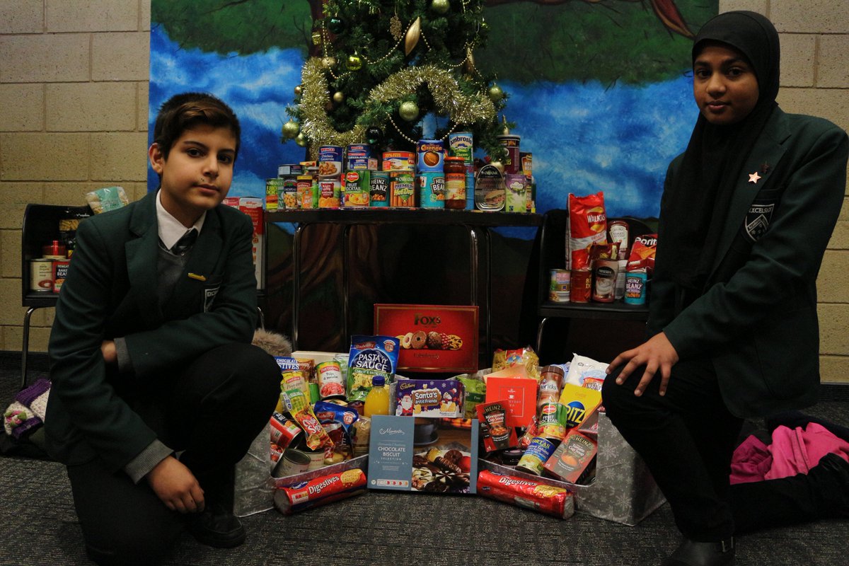 ExcelsiorAcad's tweet photo. Pupils from our @ExcAcadHadrian school are off to the @PKnewcastle this afternoon to deliver Christmas food and goodies they've collected. https://t.co/tOtjM7cRS9