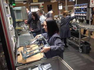 LeanWorkshopUK's tweet photo. Lean Training at #Werma here are some delegates working on the line #Lean #LeanWorkshopGroup #ukmfg https://t.co/wjjkAD5MhC