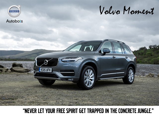 AutobotsVolvo's tweet photo. Volvo XC90: Lift your spirit. Drive anywhere.
#Volvo | #VolvoXC90 | #VolvoMoment | #AutobotsVolvo https://t.co/YT6a8HD7c4