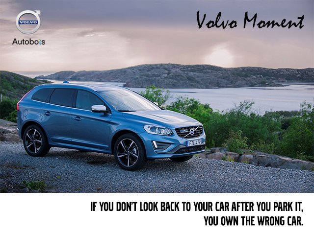 AutobotsVolvo's tweet photo. #VolvoXC60: You can’t take your eyes off it.
#Volvo | #XC60 | #VolvoMoment | #AutobotsVolvo https://t.co/WwqLD85i1W