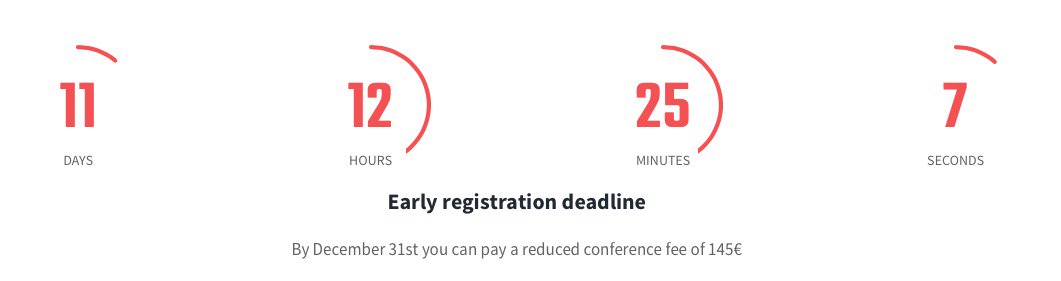 presence2017's tweet photo. Today the countdown on https://t.co/eyfTEQCAlI shows 11 days left before the early registration deadline. Have you registered yet? https://t.co/4P5BI3yOO1