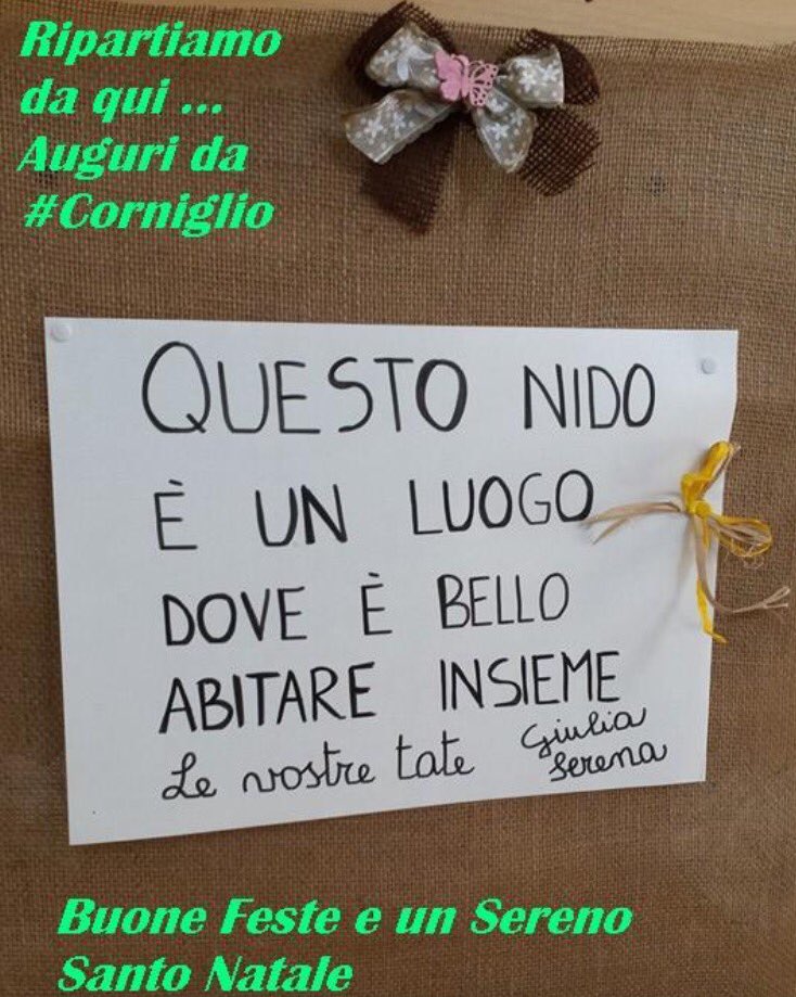 MatteoCattaniPR's tweet photo. @parcoappennino @PAGLIARIG @sbonaccini @matteoricci il #PrimoNatale del nostro #Micronido #Corniglio https://t.co/aPGKfUqHsb
