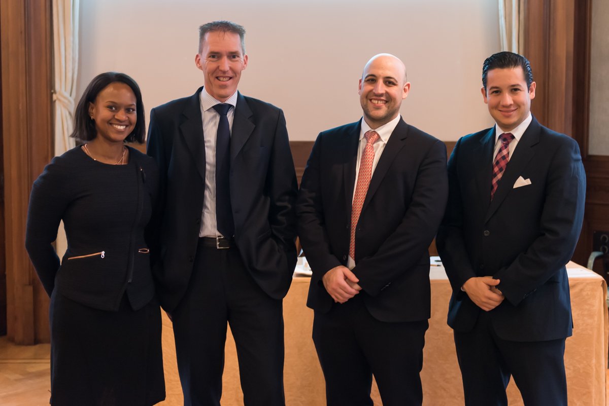 .Panelists; Priscilla Madisha, Standard Bank, Erik Boekel, Atlas Mara, Gary Licht, ICBC Standard Bank and Antonio Navarro, Credit Suisse 1/2