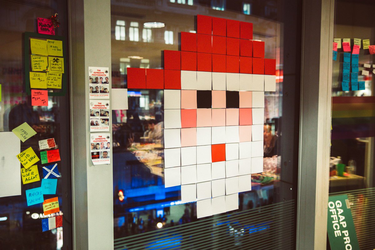 Post-it Santa
