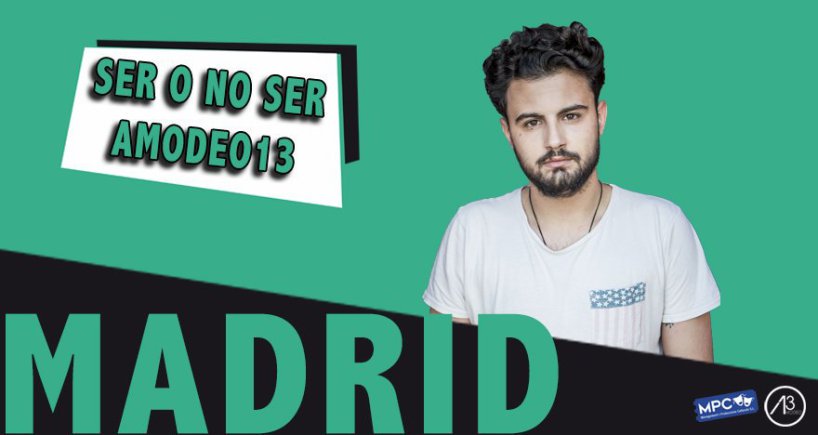 TEATROMADRID's tweet photo. ⭐⭐⭐ Te invitamos a “SER O NO SER AMOEDO 13”, 2 DOBLES 23 DIC. 21.00h CAPITOL GRAN VÍA⭐⭐⭐ Follow+RT @Amodeo13Oficial https://t.co/URFKDZI6fM https://t.co/1pQNbkhy7C