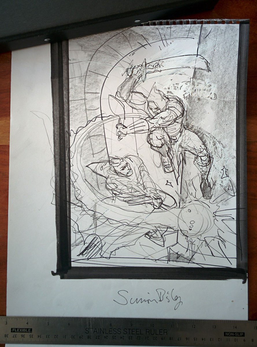 Tower Chronicles Cover pencils simonbisleyart.com/product/tower-…