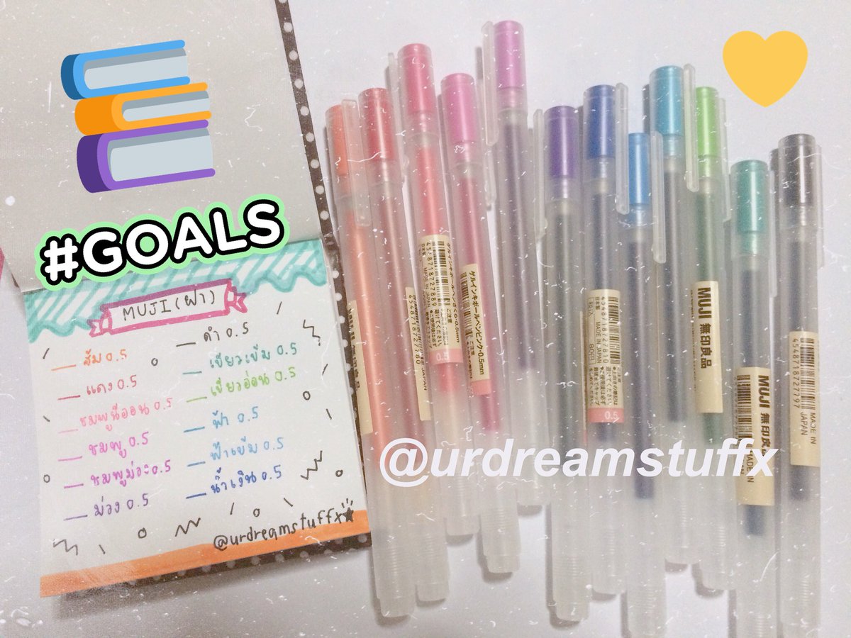 urdreamstuffx's tweet image. ꒰✏️MUJI꒱*,เซ็ตปากกาแบบฝา⋮มี 12 สี (หัว 0.5) ⋮500บ🗞⋮ส้ม,เขียว,เขียวเข้ม,ฟ้า,ฟ้าเข้ม,น้ำเงิน,ม่วง,ม่วงชมพู,ชมพู,ชมพูเข้ม(นีออน),แดง,ดำ💜💙💚💛❤️
