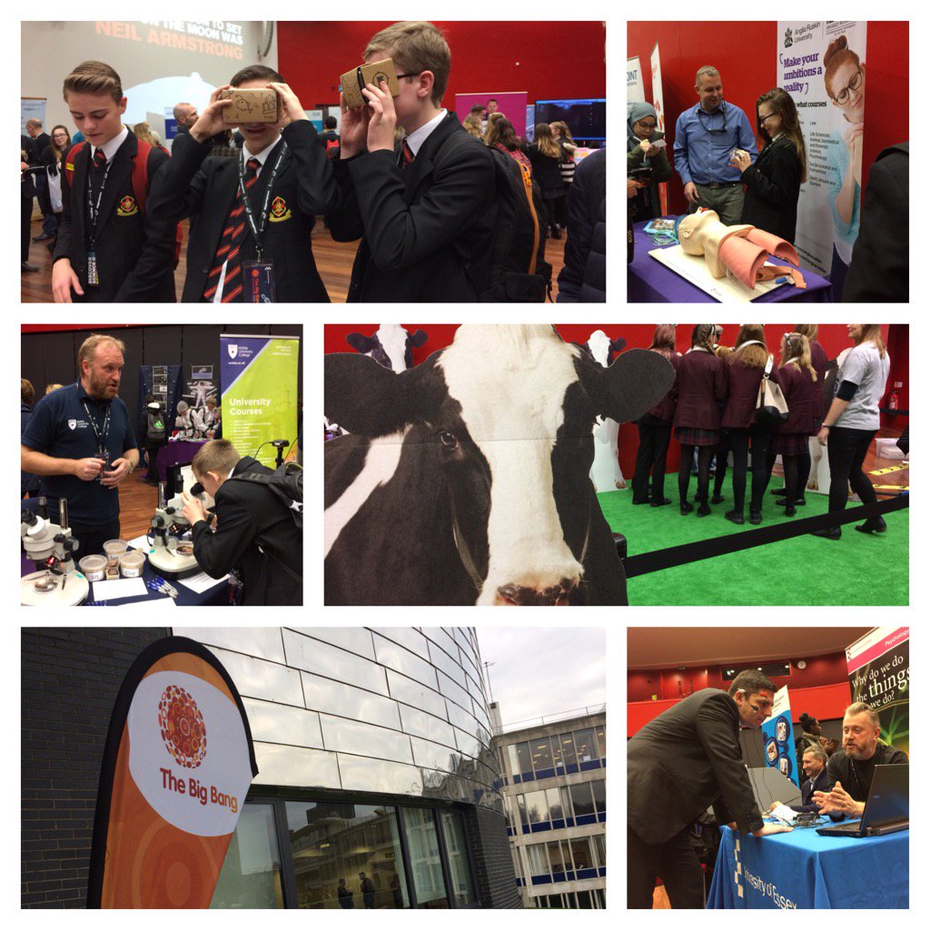 Today the network is supporting <a href="/Uni_of_Essex/">University of Essex</a> #Bigbangessex . Hundreds of school students taking part. #STEM