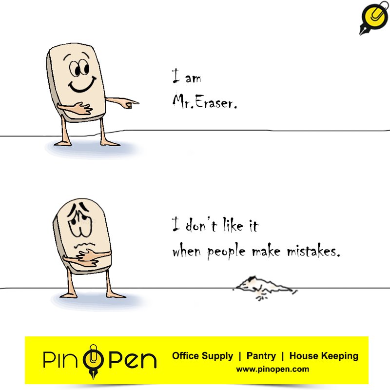 pinopenindia's tweet photo. How often do you use Mr. Eraser? Have any #interesting #Moments to share from your memory lane?
#MomentsThatMade2016 https://t.co/MloKcD7G44