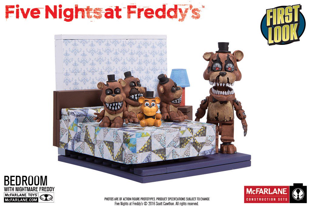 3Darths's tweet photo. @TheHarveyCentre Three Darths have just received a shipment of the highly sought after Five Nights at Freddy's construction range instore! https://t.co/sqjrCA7vfz