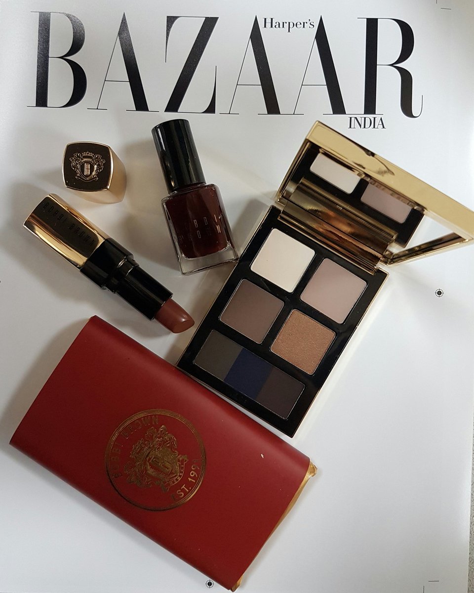 BazaarIndia's tweet photo. The #holiday season is one of #indulgence. @BobbiBrown's Wine &amp; Chocolate collection gives you ample choice from which to indulge! https://t.co/fpmwfjIxTI