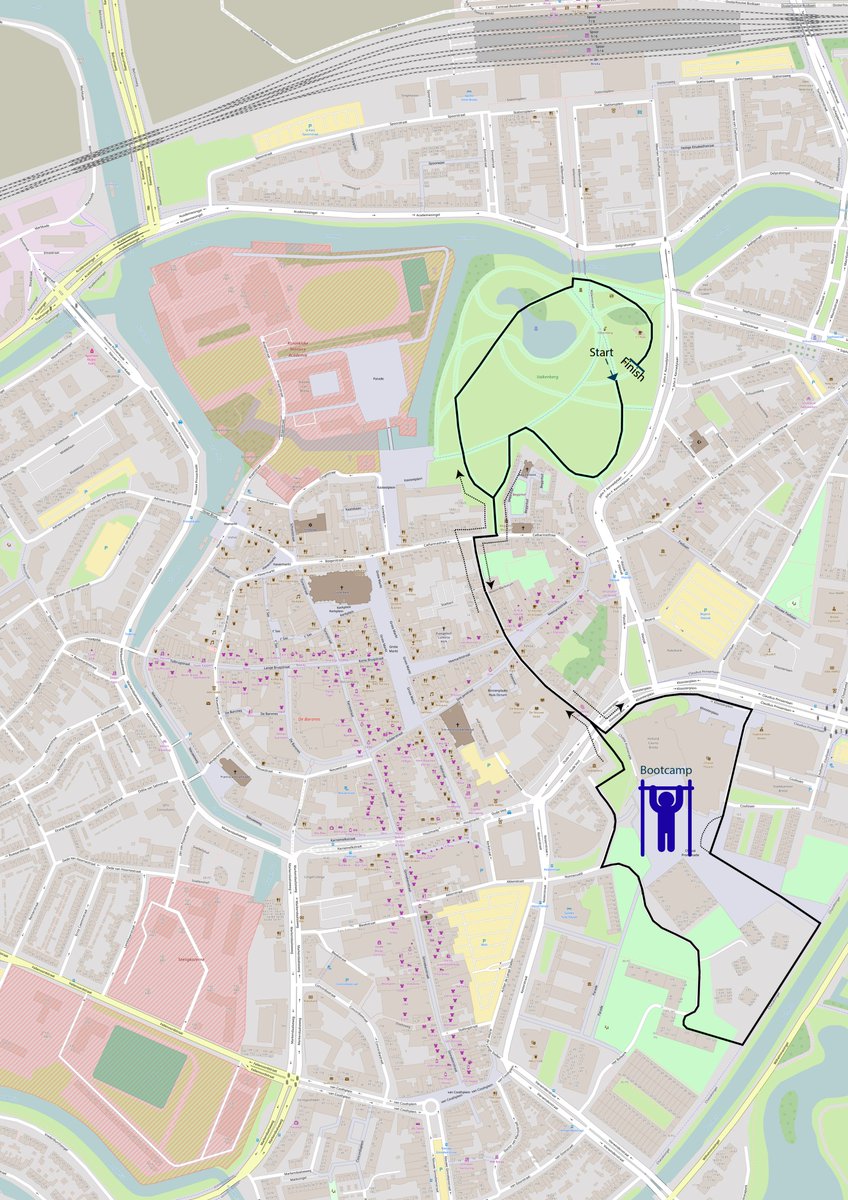 Zijn jullie er klaar voor? We zullen morgen verzamelen in het Valkenbergpark bij de kiosk tegenover het reuzenrad. Tot morgen!#SantaRunBreda