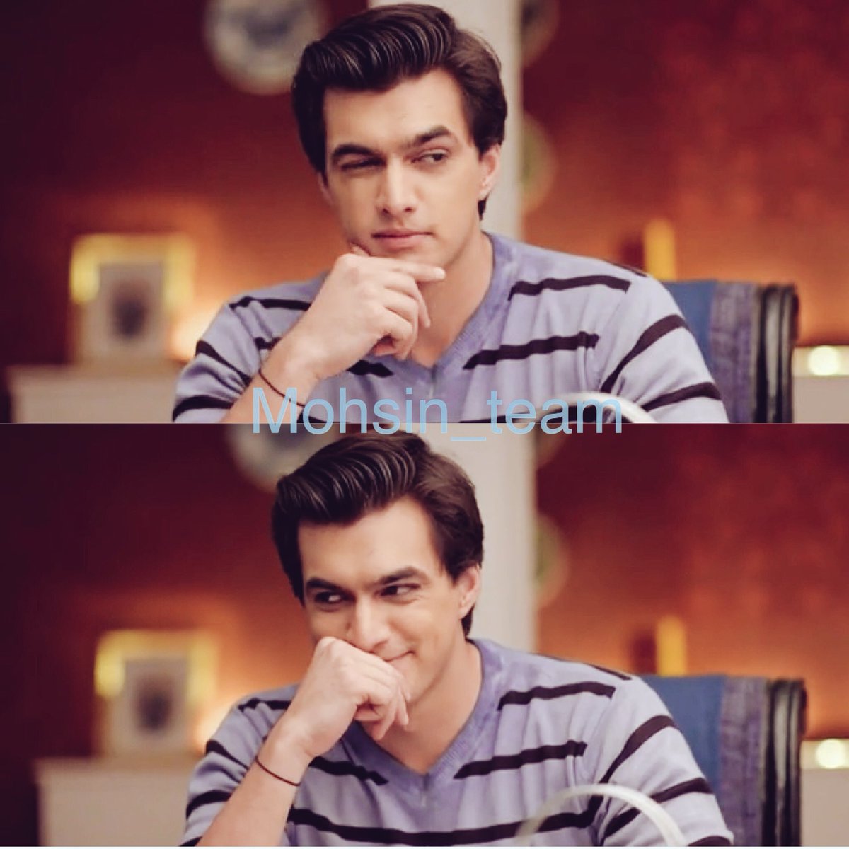 mohsin_team's tweet photo. Kartik's naughty expressions! 🙈 @momo_mohsin ❤️ #MohsinKhan #KartikGoenka #yrkkh #cutenessOVERLOAD ❤️ https://t.co/2sQT0kzCC0