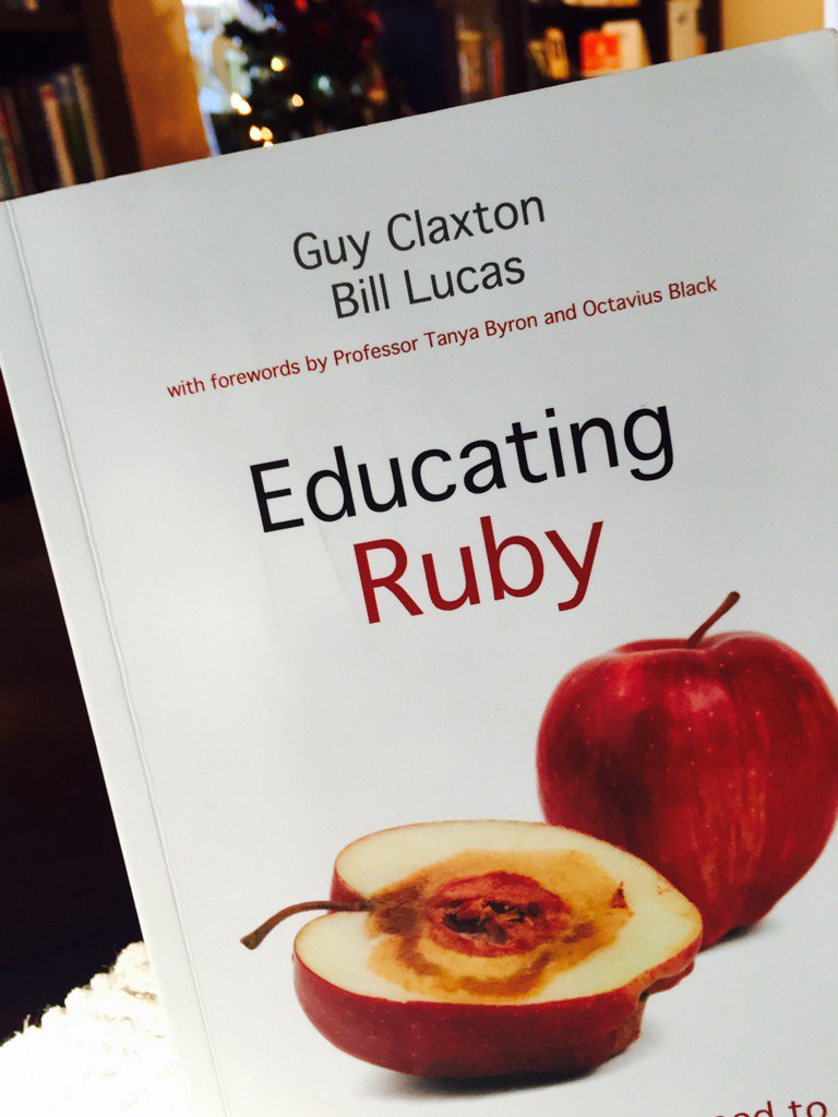 FloraSCooper's tweet photo. Getting ready to tuck back into this....@GuyClaxton @LucasLearn #EducatingRuby #ThePathLessTravelled https://t.co/jOgccGck7h