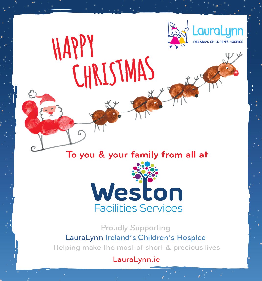 Weston_Services's tweet photo. Please join us in supporting  LauraLynn continue to provide their amazing services to families in most need.https://t.co/xvGpxxSLOb https://t.co/mIEyLuzxNH