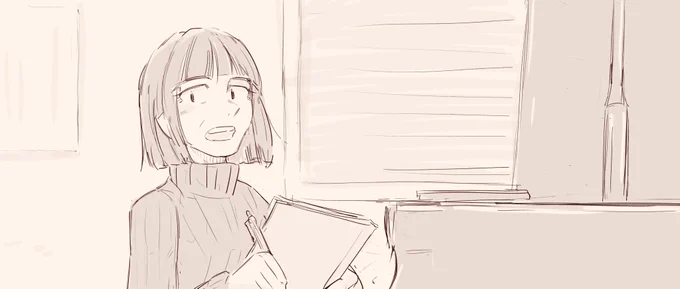 #お絵描き #絵コンテ 