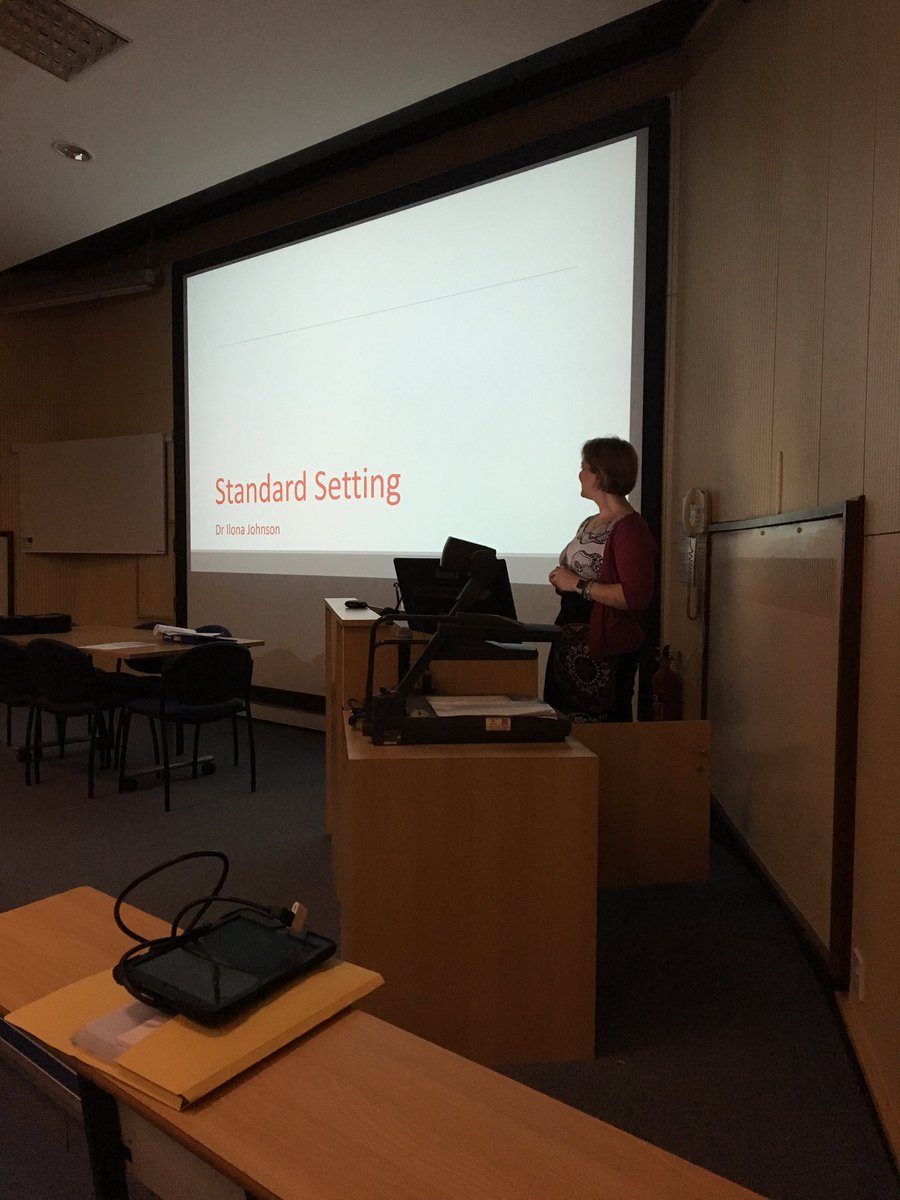 Topic four. Dr @Ilona_Johnson discussing the importance of #StandardSetting