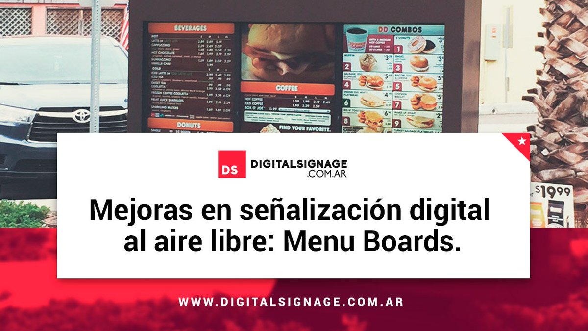 DSignageARG's tweet photo. Mejoras en #señalizacióndigital al aire libre: #MenuBoards - https://t.co/KbRd5K6q6p https://t.co/Zqp6DD9wIv