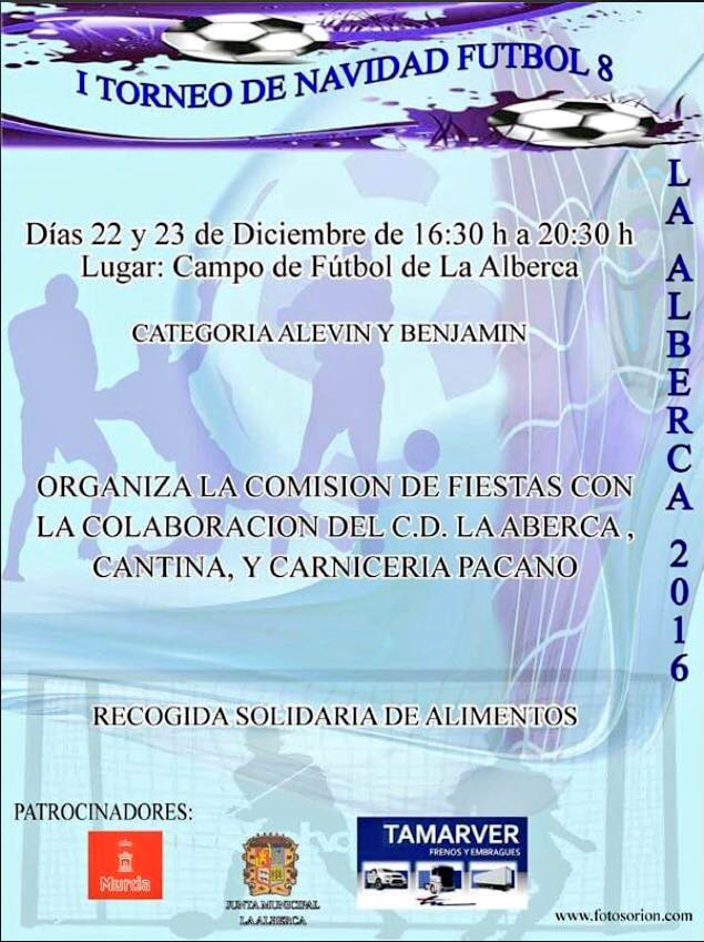 🔴OFICIAL| Nuestro #BenjaminA y #AlevinB estarán en el #TorneoDeNavidad de #LaAlberca.

Muchas gracias por contar con nosotros <a href="/alberca_cd/">𝗖𝗹𝘂𝗯 𝗗𝗲𝗽𝗼𝗿𝘁𝗶𝘃𝗼 𝗔𝗹𝗯𝗲𝗿𝗰𝗮</a>.