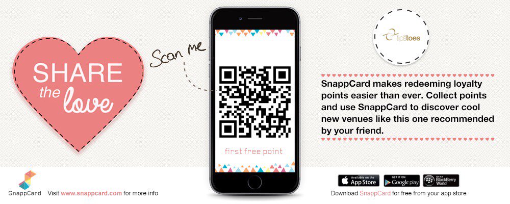 Discover the city’s best venues, like Tips &amp; Toes. Download <a href="/SnappCard/">SnappCard</a> bit.ly/1gNSLF4