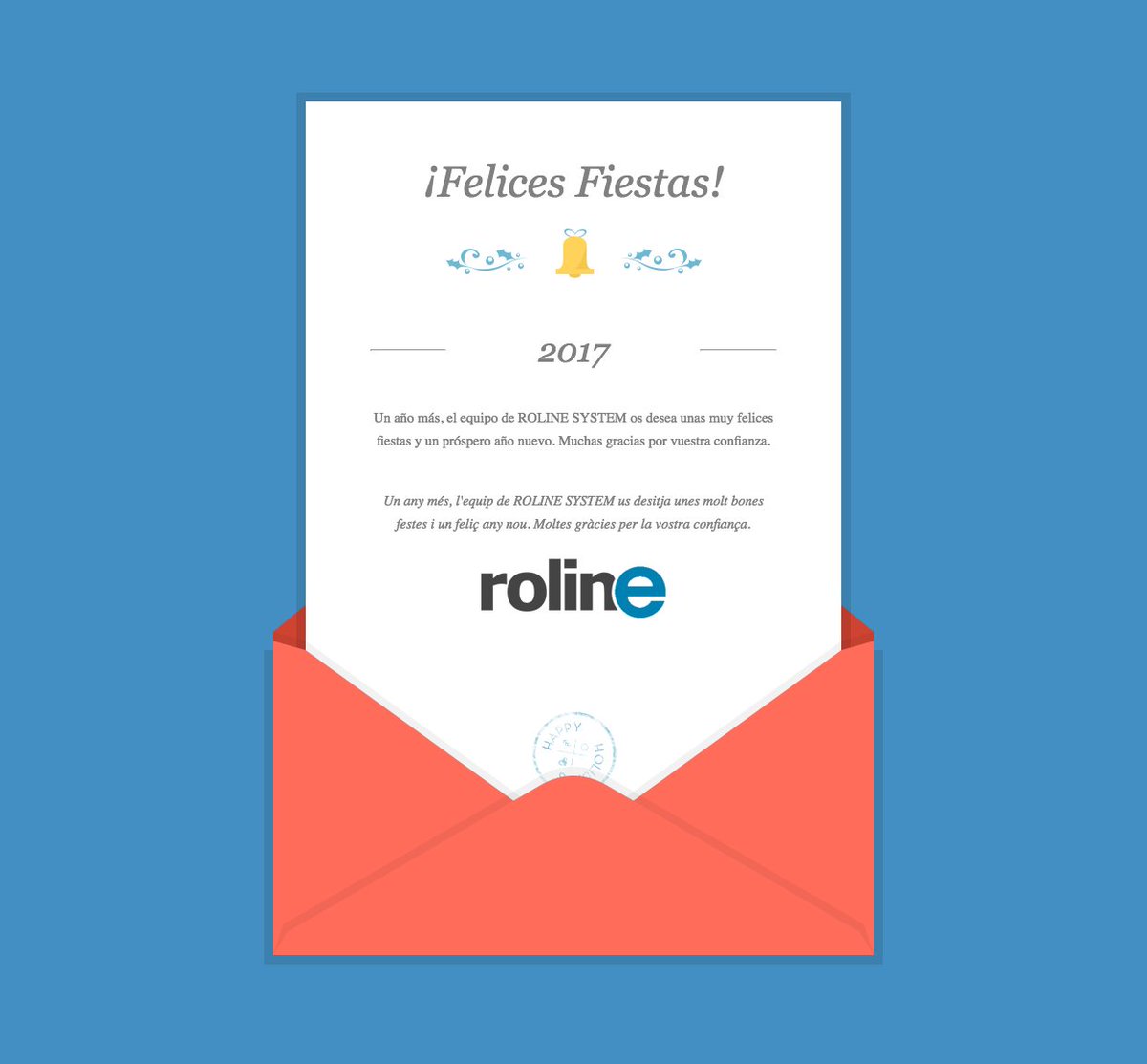 rolinesystem's tweet photo. ¡Felices Fiestas! ¡Feliz Navidad! ¡Feliz 2017! https://t.co/55bl8rGQAW