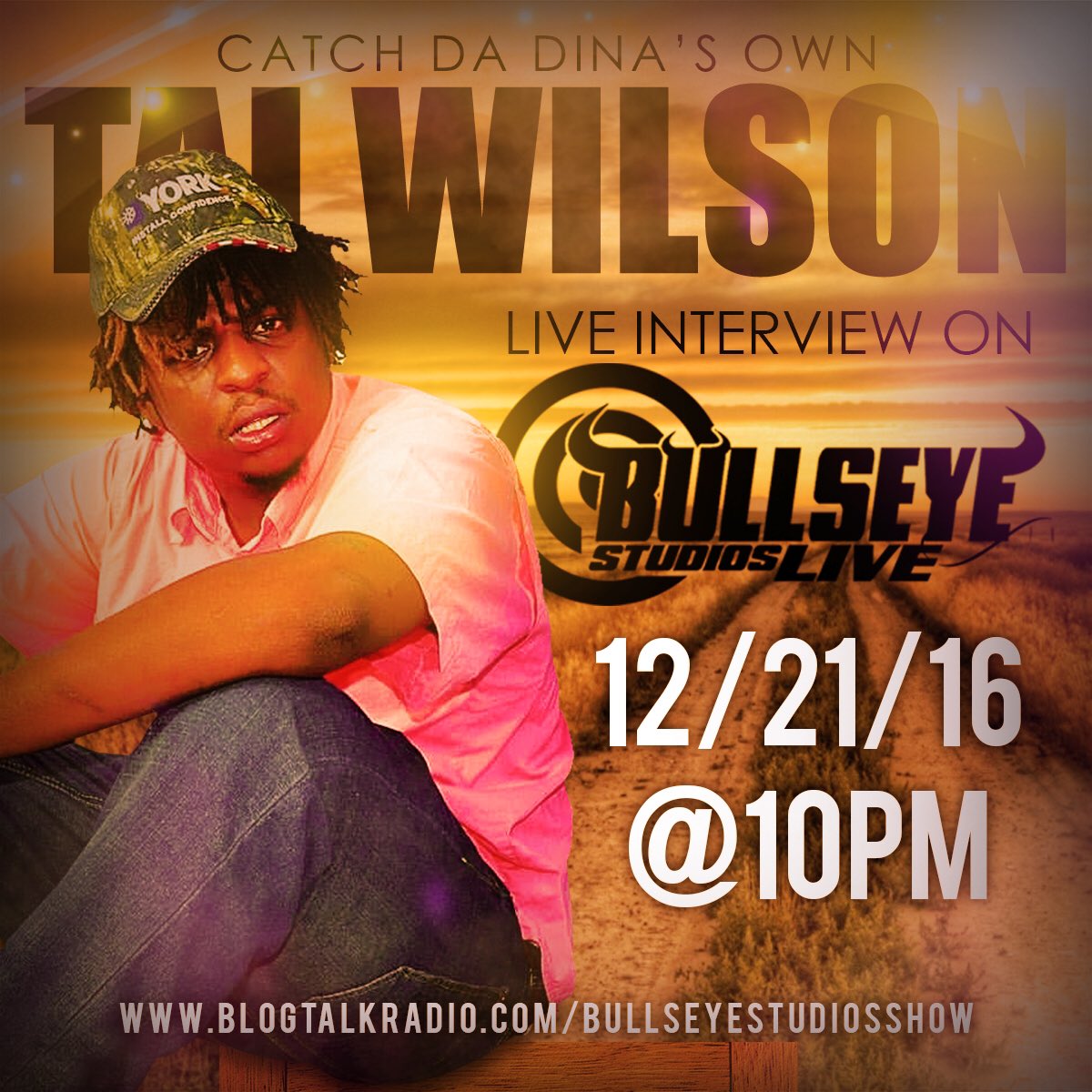 Bullseye_Live's tweet photo. @MackMenEnt &amp; I Go #Live With #TaiWilson On @Bullseye_Live 12-21-16 @ 10pm https://t.co/4SeN5m72dp #OffGlazz #MME #BullseyeStudios #BetThat https://t.co/mhH505Uwni
