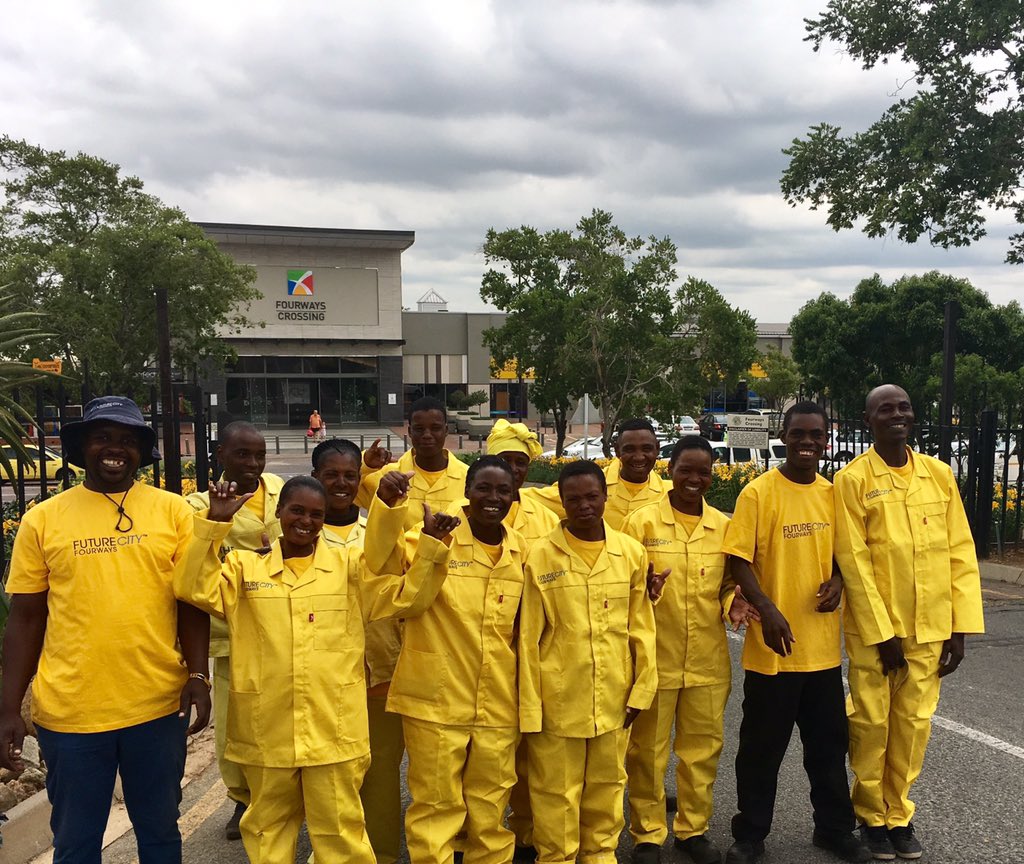 Future City Fourways' community sponsored street cleaners are reversing urban decay in Fourways - making public spaces safer <a href="/Abramjee/">Yusuf Abramjee</a>