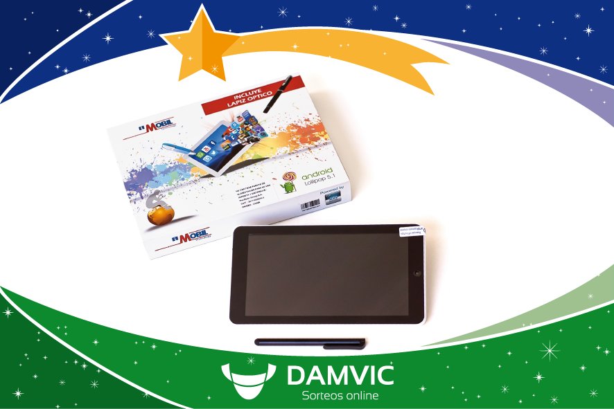 DAMVIC_Sorteos's tweet image. Sorteamos una Tablet 7&quot; HD 😄
Sólo tenés que ingresar a: damvic.com registrate y participar del sorteo.😊 #SORTEO