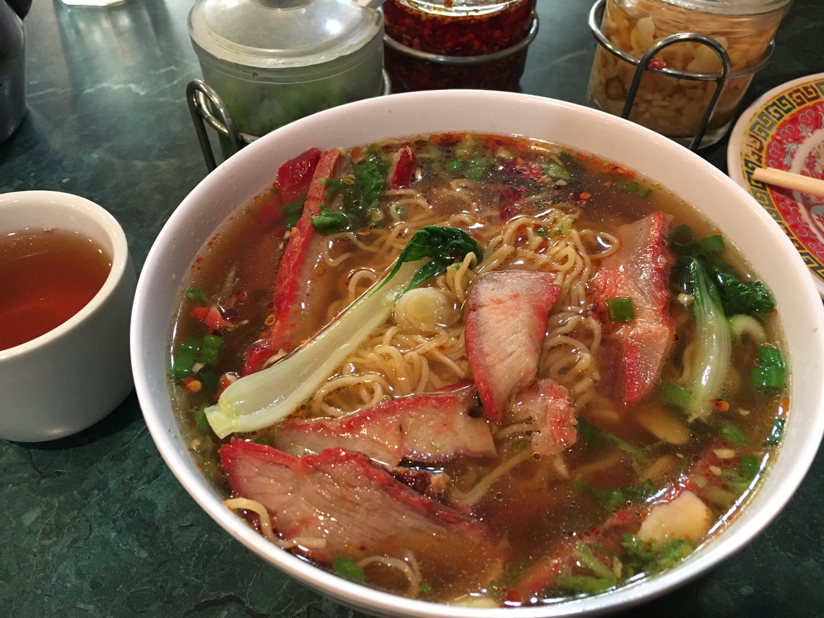 velocipede6's tweet photo. Dreamed about these #noodles on Kilimanjaro, so naturally this is my first lunch back in the states #chinatownexpress #dceats https://t.co/eRrBMarX1I