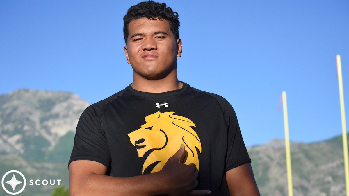 Bingham four-star Jay Tufele, the No. 3-rated defensive tackle in the country, locks in two visits for January: scout.com/college/footba…
