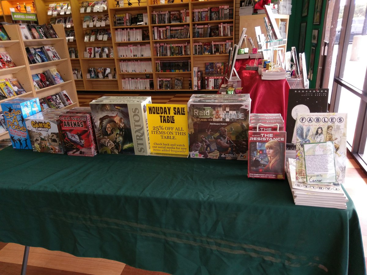 DLairAustin's tweet photo. Our Holiday Sales table has been updated! Here's what it looks like today! #tistheseason #sale #saletable https://t.co/GuywPzEp3F