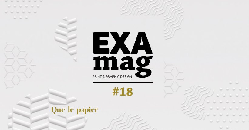 Exaprint's tweet photo. [ #ExaInfo ] Téléchargez le dernier EXAMAG dédié aux finitions d’impression ! https://t.co/uSy0zKS5Bz https://t.co/rlBoI0uLY1