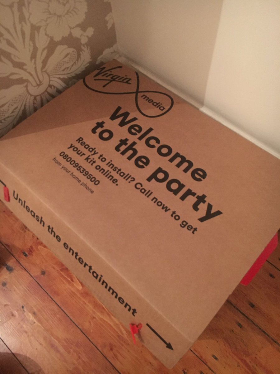 Wagner72's tweet photo. @virginmedia you had one job... Got my welcome pack today but no sign of my splitter or coaxial cables?? https://t.co/ue2tLlCT7L