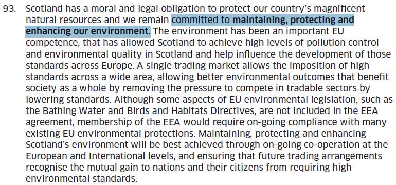 ArranCoast's tweet photo. Good to see @ScotGovFM committed to maintaining, protecting and enhancing our environment in Scotland's Place in Europe #CommunitiesforMPAs https://t.co/1wY3ecmIzl