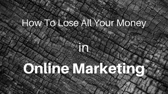 How To Lose All Your Money in Online Marketing! #telictraffic
goo.gl/pKXkh1